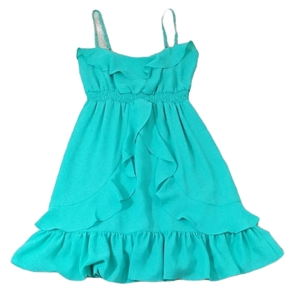Max&Cleo~Sz XXS~"Anne" Green Tide Party Dress NWT. - Picture 8 of 12